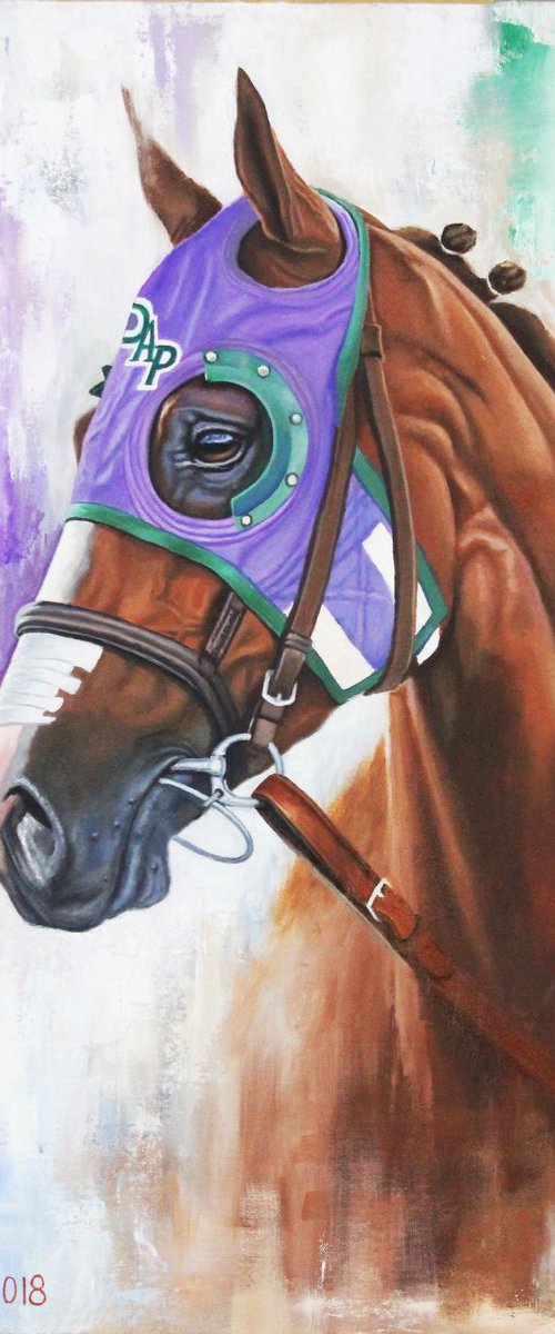 Turf Legend: California Chrome by James Zhao