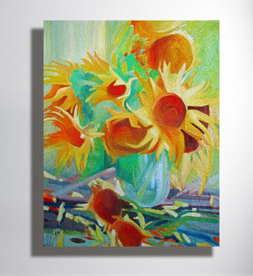 "Sunflowers" by Marya Matienko