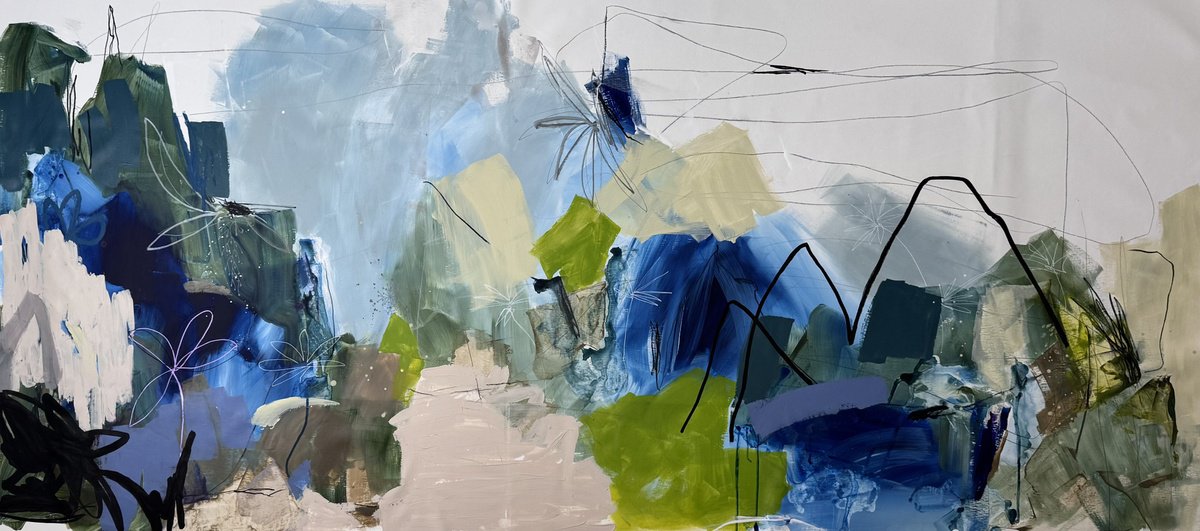  Mountains By Tanya Lytko, 83 X 39, Artwork For Sale On Artfinder