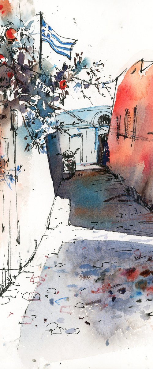 Sahdows in Greece by Sophie Rodionov
