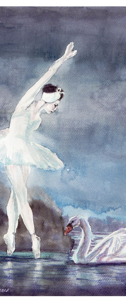 Inspired by Swan Lake by Yulia Schuster