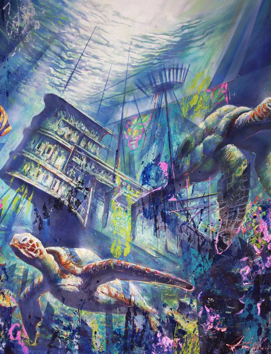 Голубая бездна 4w.