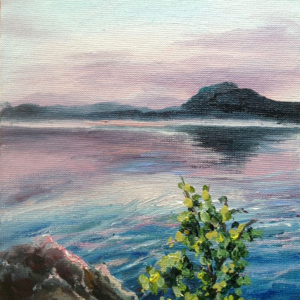 Dawn on the lake (Turgoyak) by Nata New