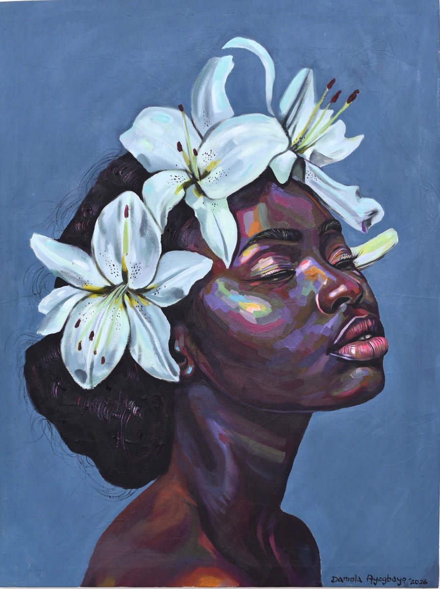 State Of Mind 14 By Damola Ayegbayo, 30 X 40, Artwork For Sale On Artfinder