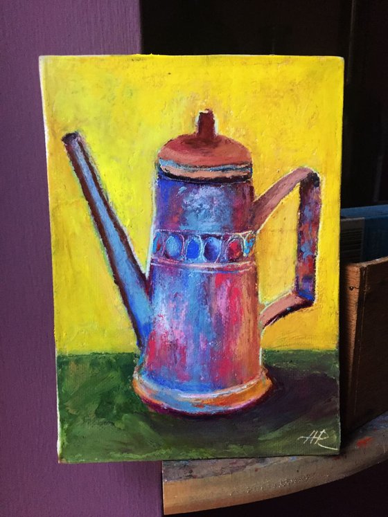 Old coffee pot