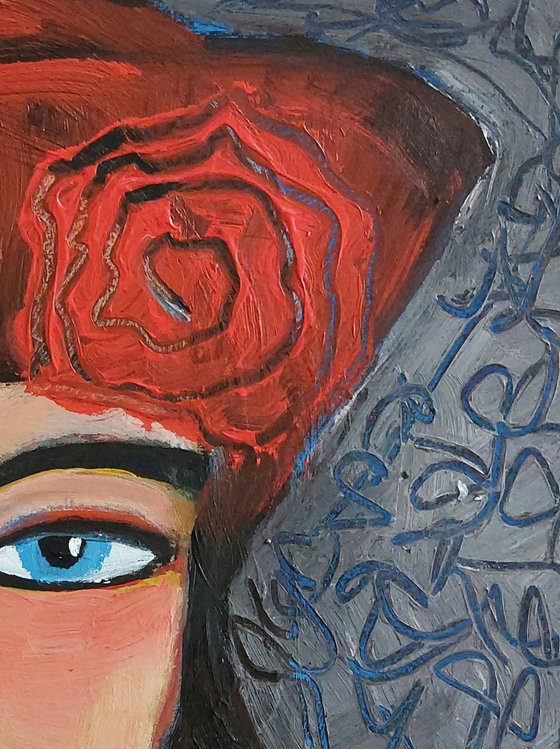 Girl with Red Hat.
