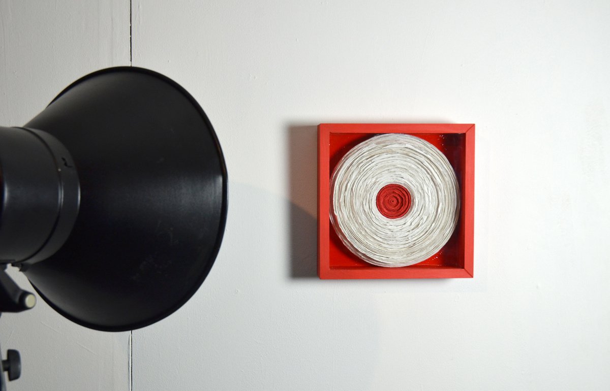 Small Red Coil by Matthew Dean