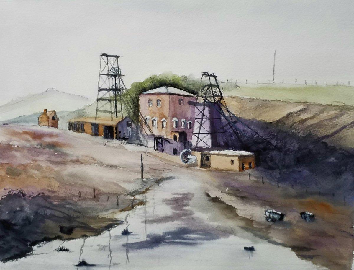 Old Colliery by gerry porcher