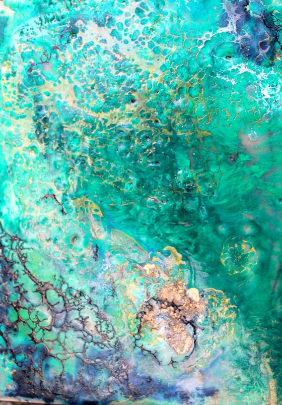 Encaustic Green