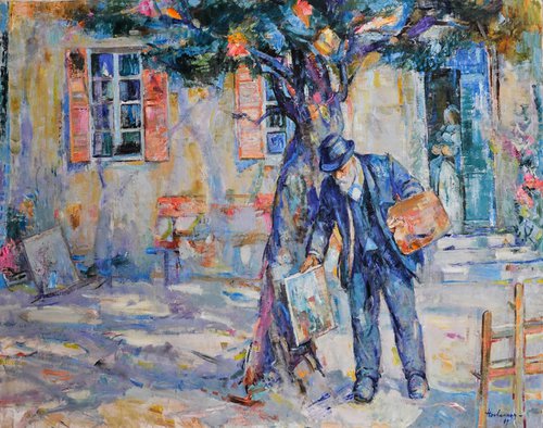 In honor of Paul Cézanne by Hovhannes Haroutiounian