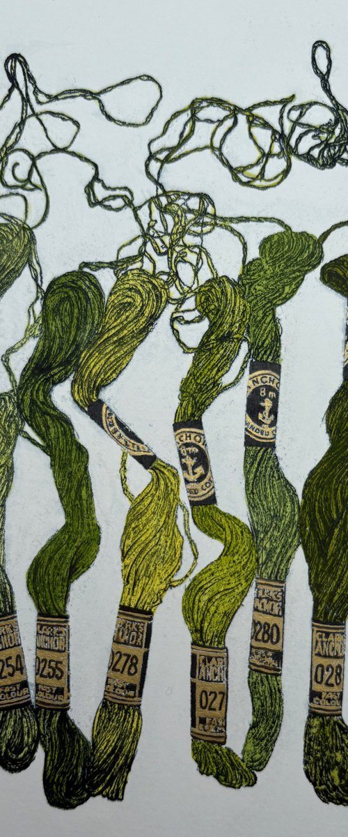 0254-0281 (My Mother's Silks) by Diane McLellan