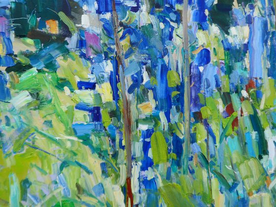 " Lupines in my garden"