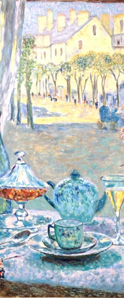 Breakfast with a view of Paris by Liubov Samoilova