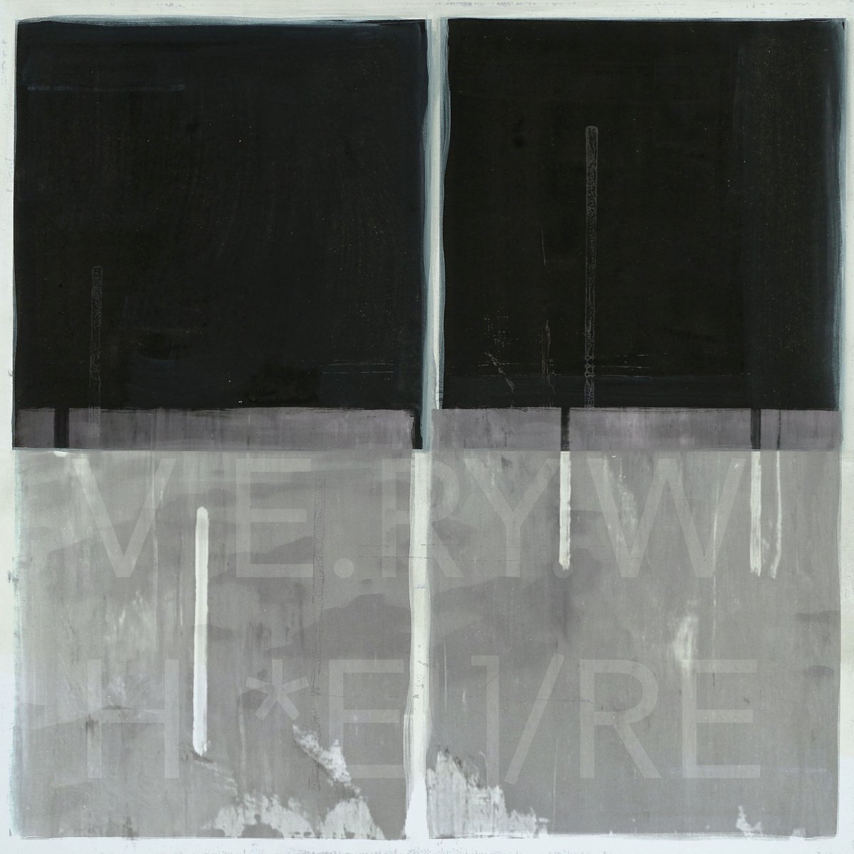 Abstract Print By The Most Active, 17 X 17", Danger Everywhere 5, Original Artwork