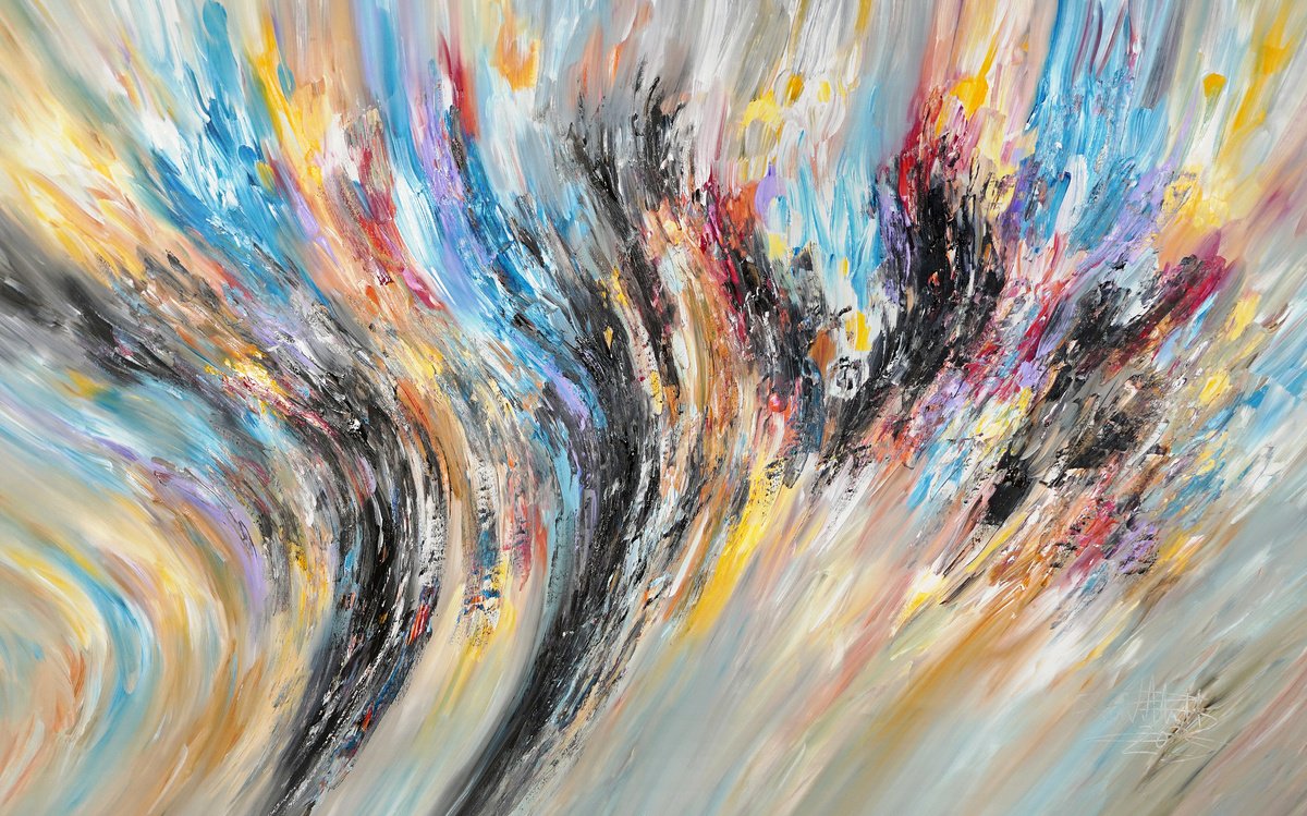 Everything In Motion Xxxl 1 By Peter Nottrott, 94 X 59, Artwork For Sale On Artfinder