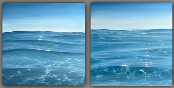 Luminous Days Diptych