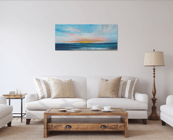 Gentle Skies - seascape, stunning, panoramic