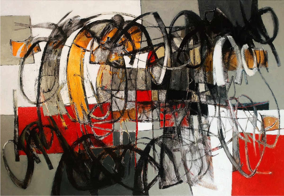 Urban Pulse By Movses Poghosyan, 50 X 36, Artwork For Sale On Artfinder