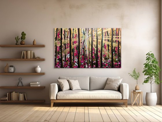 Wild Forest Rose - Diptych