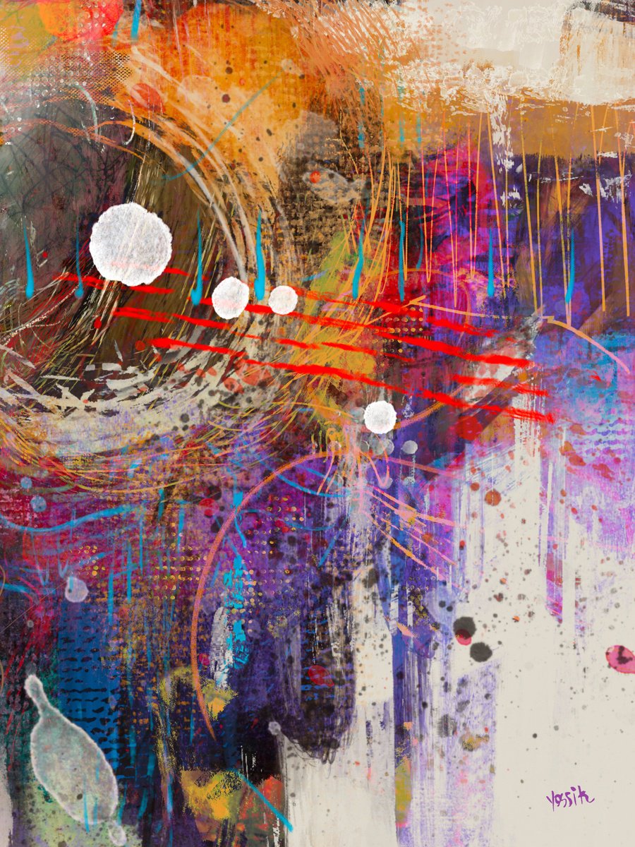 a cosmic melody by Yossi Kotler