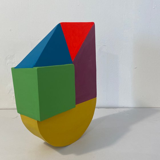 Still 2 , geometric color block