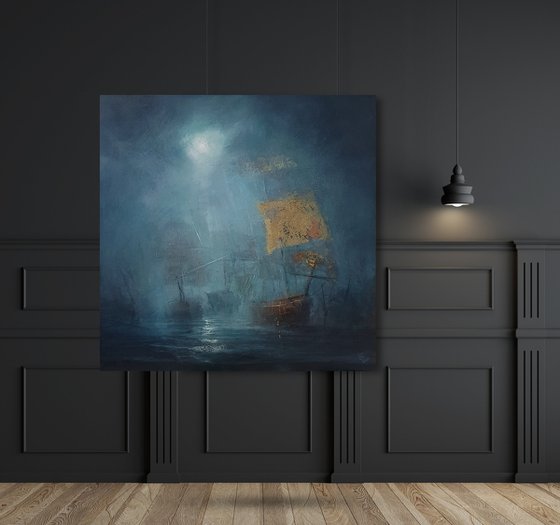 " Harbor of destroyed dreams - Under the Cover of Moonlight "