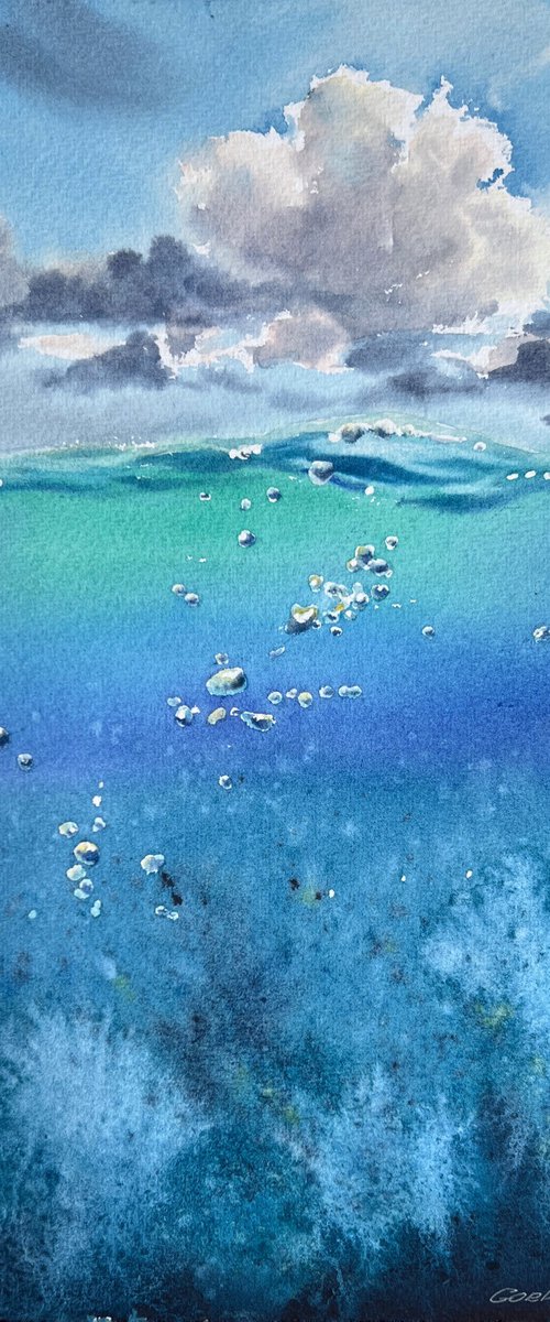 Snorkelling #2 by Eugenia Gorbacheva