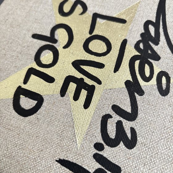 Love Is Gold (18K Gold Star)