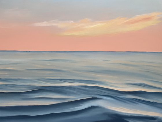 Following the Sun - large ocean tropical seascape