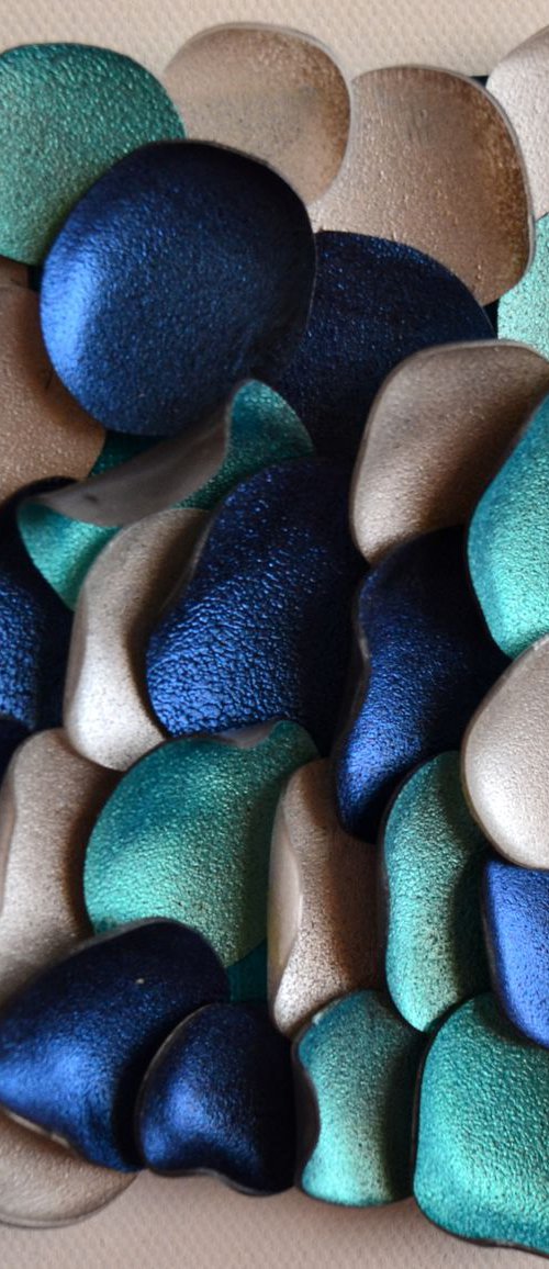 Shining blues-2 by Swapna Namboodiri
