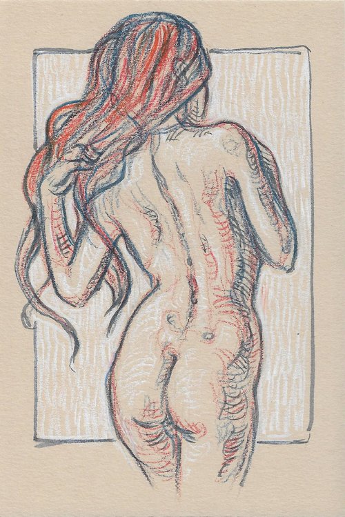 Female nude by Katarzyna Gagol
