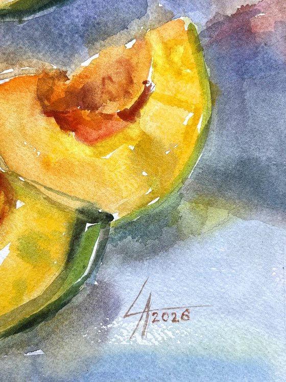 Pumpkin and slices