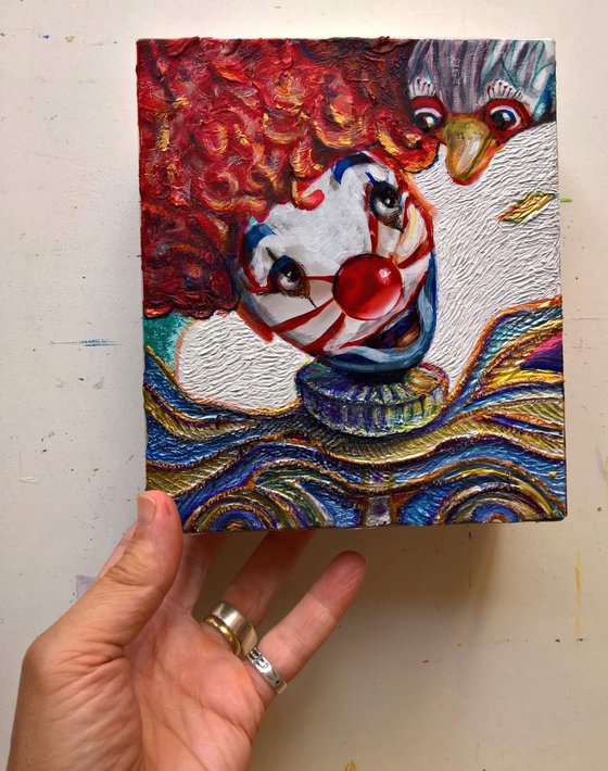 - AMARENA CLOWN - ( 20 x 17 x 6,5 cm )