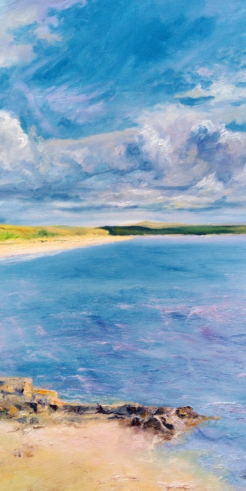 Port Arthur Beach oil painting by Richard Freer