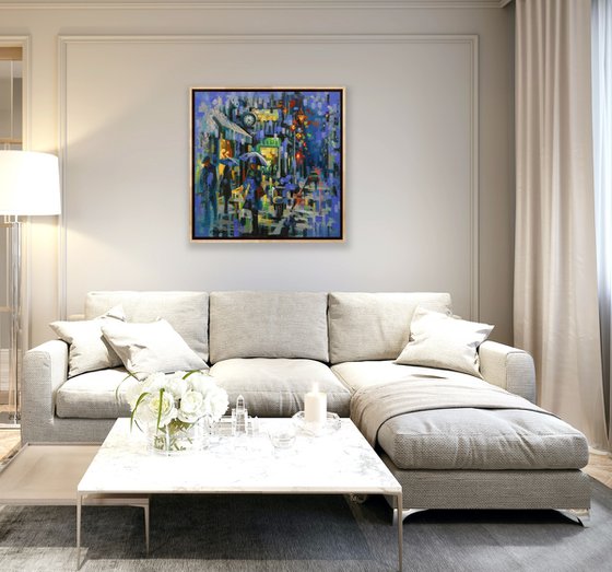 Blue Rain and Fifth Avenue