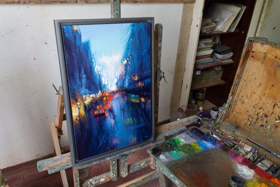 ABSTRACT CITYSCAPE 15 (RAIN)