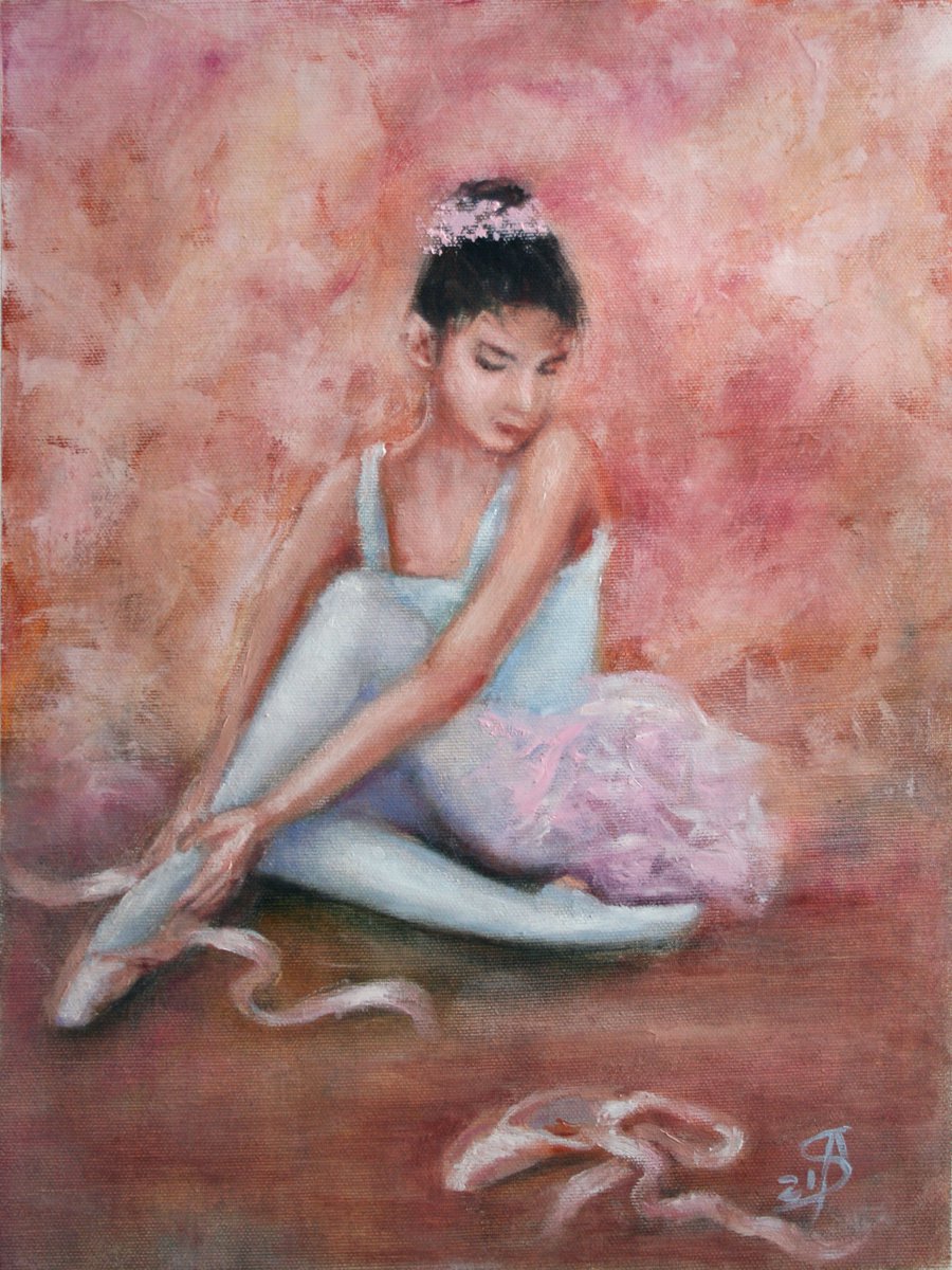 Ballerina Iii By Salana Art / Svetlana Samovarova, 12 X 16, Artwork For Sale On Artfinder