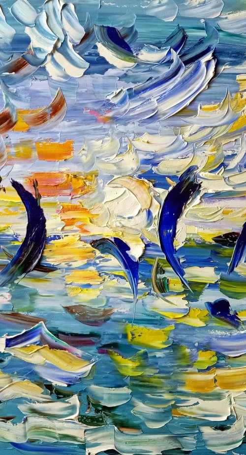 Mare con vento by Antonino Puliafico
