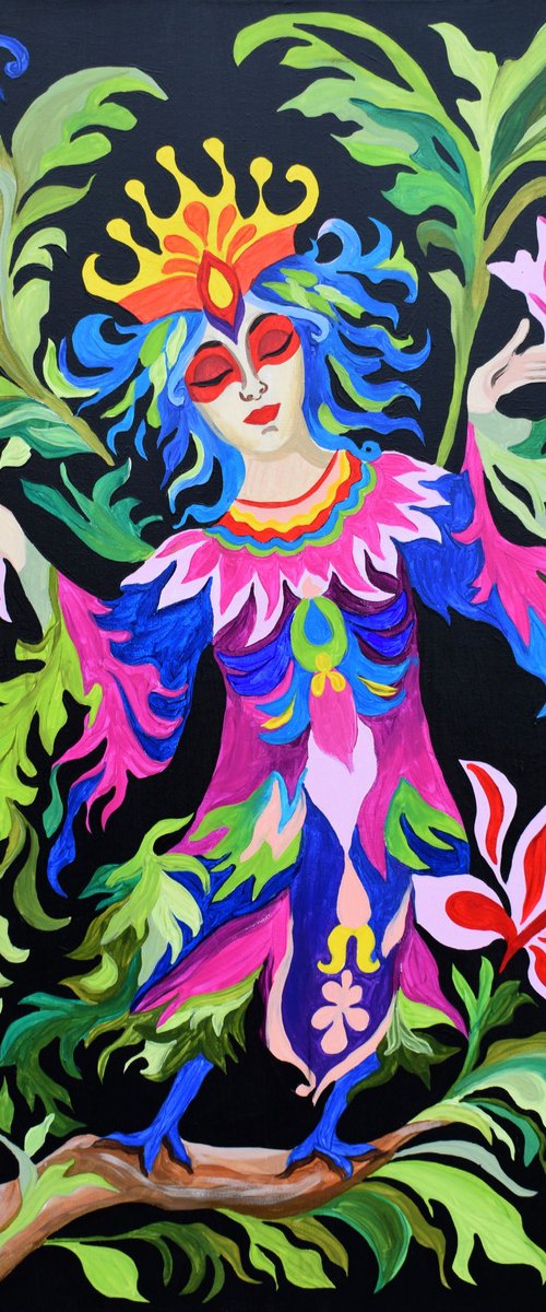 Sirin Bird by Tusya Lav