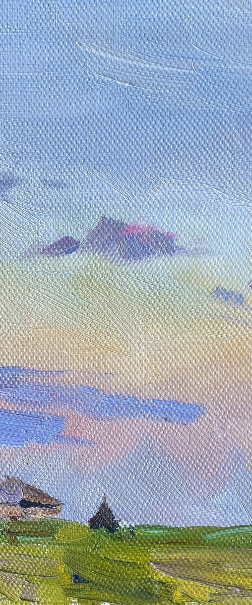 Evening sky by Nataliia Nosyk