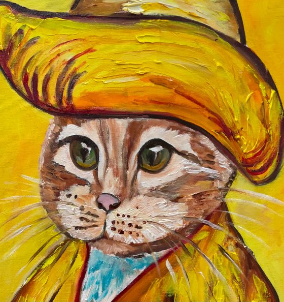 Cat, Vincent Van Gogh.