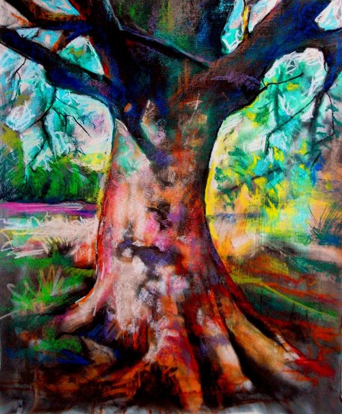 The Old Oak by Anthony Barrow BA(Hons) Fine Art