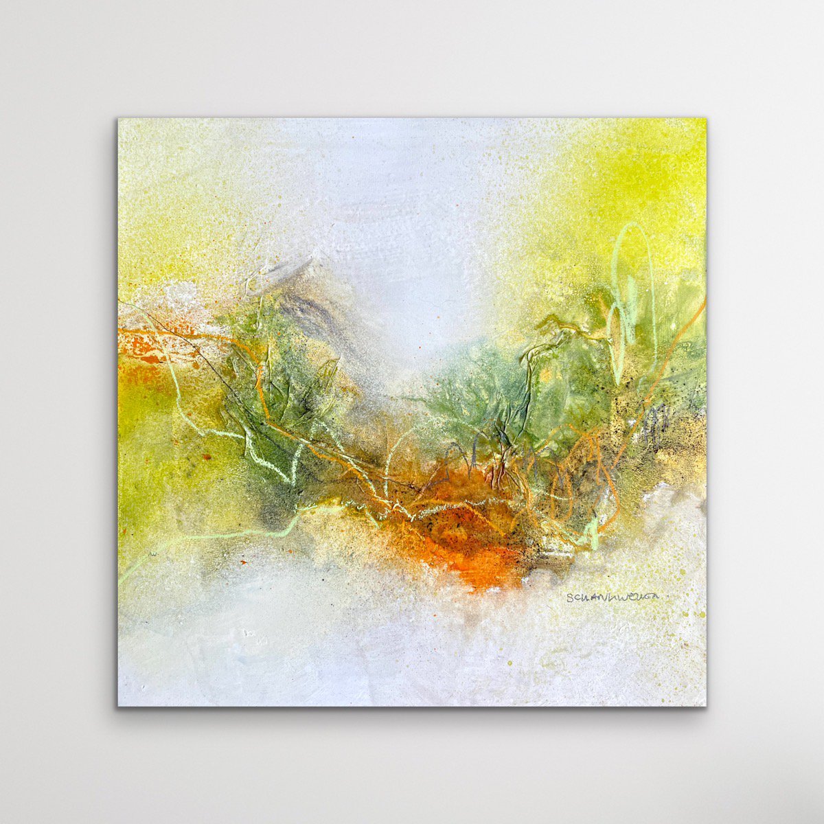  Symphony Of Nature No. 5 By Kirsten Schankweiler, 8 X 8, Artwork For Sale On Artfinder