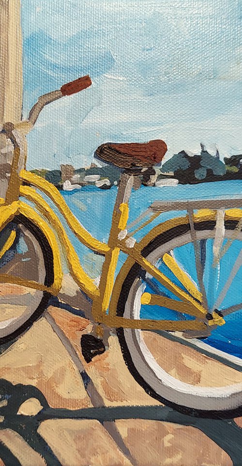 Bike on the Edge by Melinda Patrick