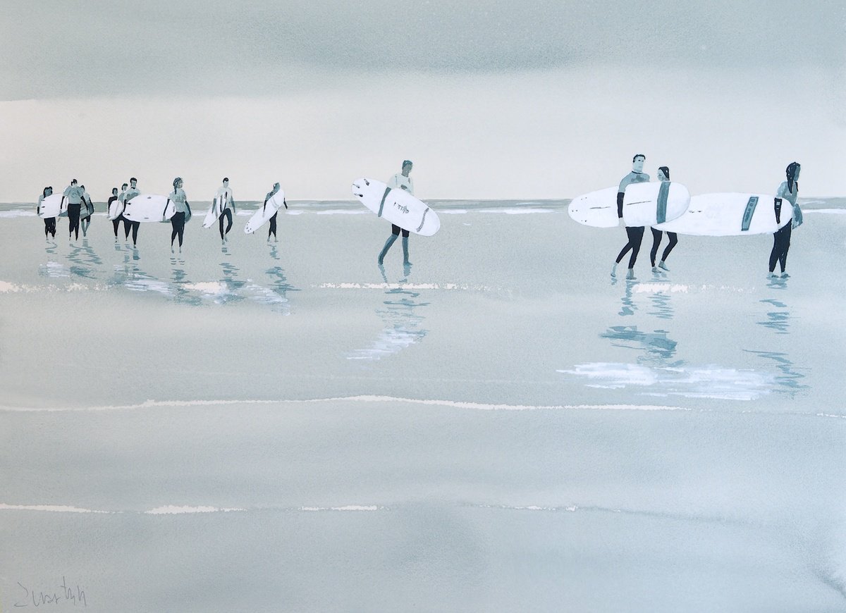 Surf time by Carlos Marti?n