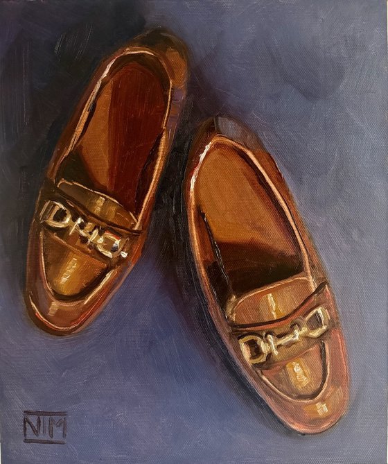 Artist's Brown Loafers