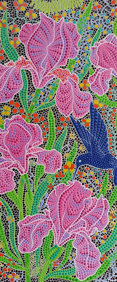 Irises by Oxana Lazari