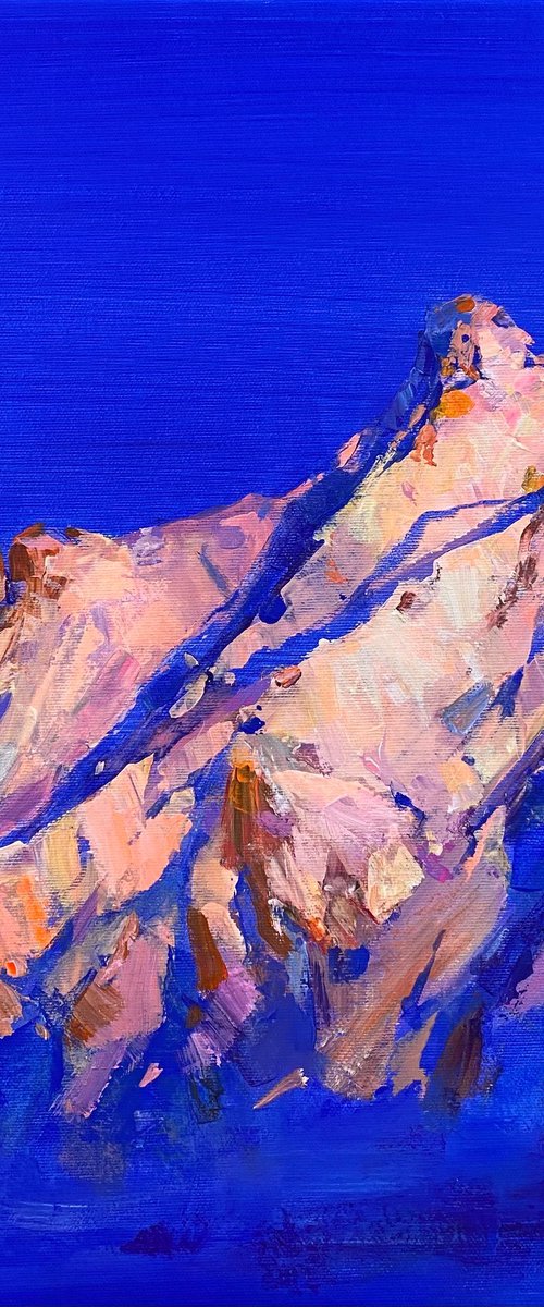 Blue stillness by Tetiana Shendryk