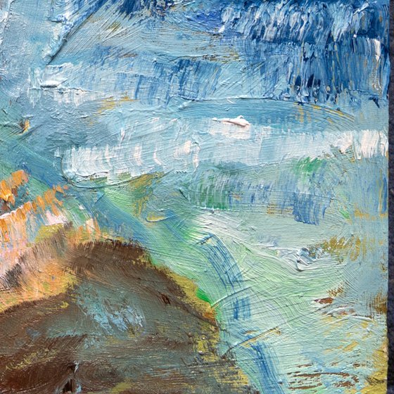 Flowers on the Cliff