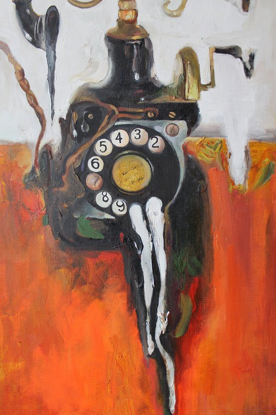 Old telephone